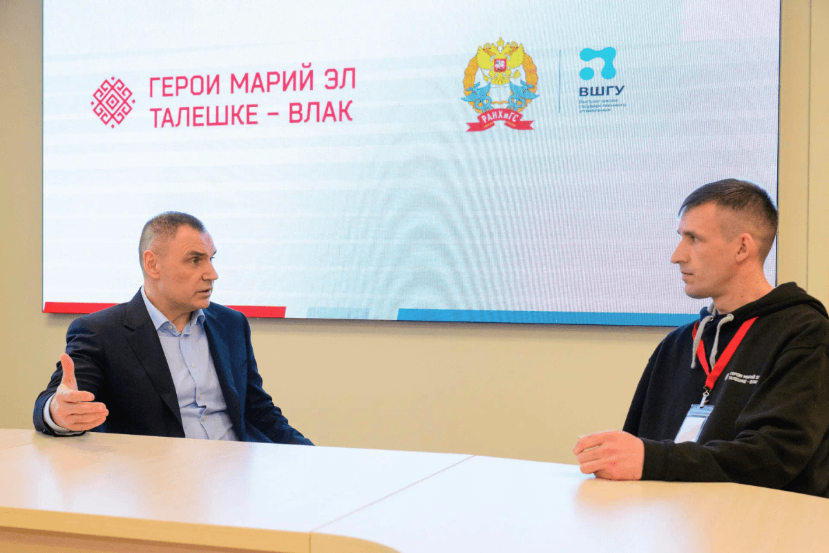 Герой Марий Эл начинает новый путь под наставничеством главы республики