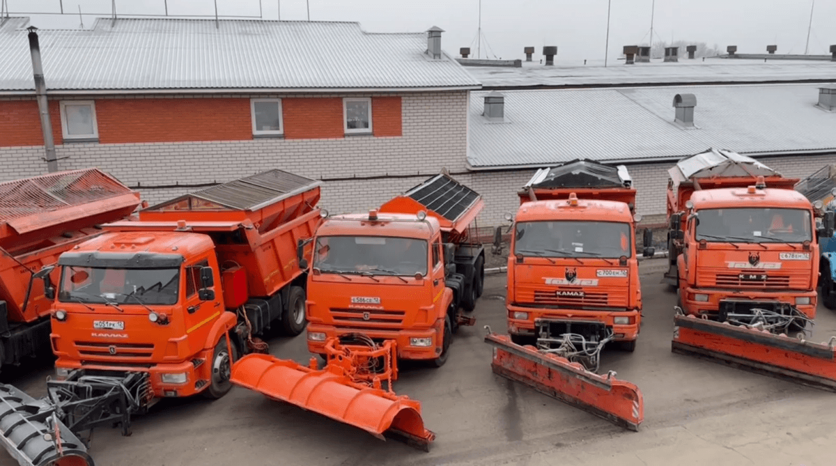 В Йошкар-Оле готовят 86 единиц техники к зимнему сезону