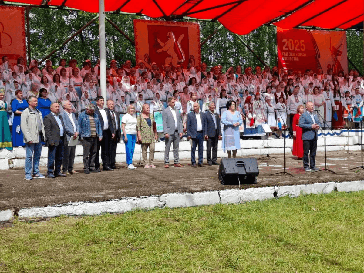 В Горномарийском районе Марий Эл отпраздновали Пеледӹш айо