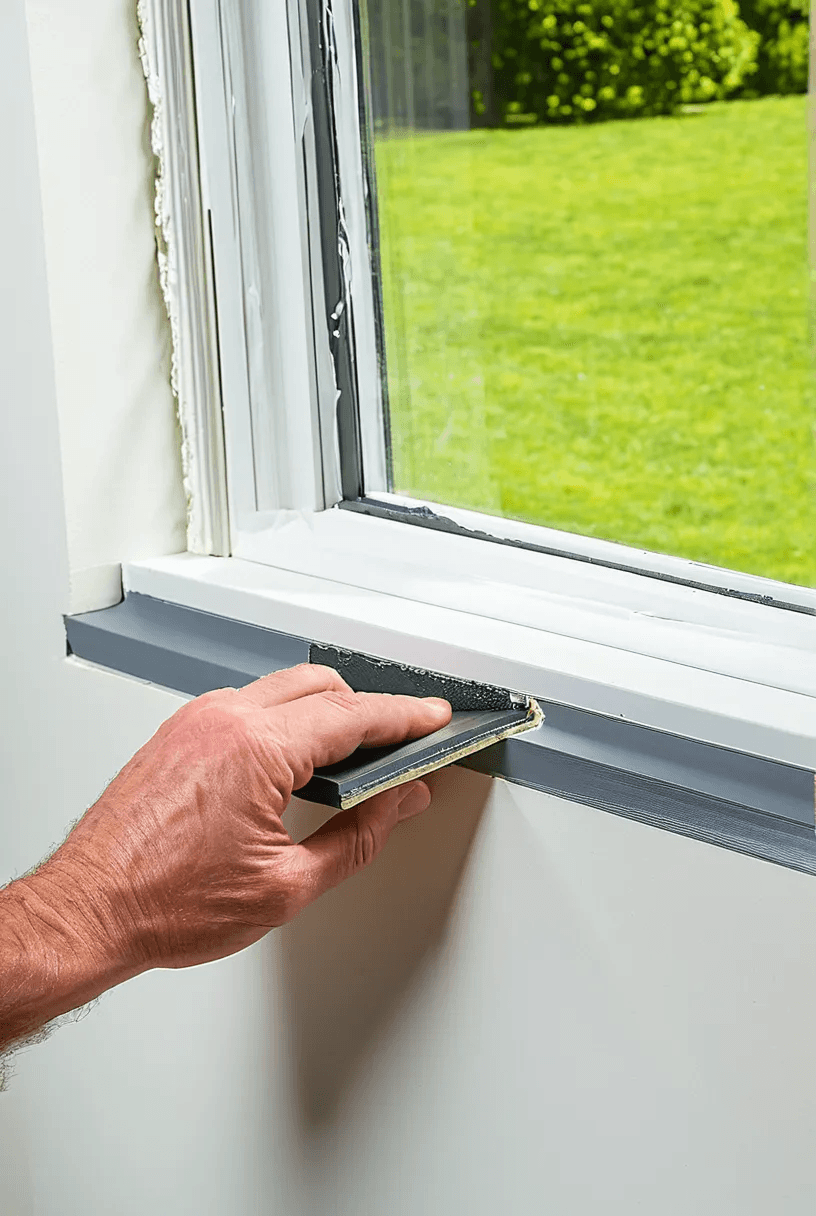Как правильно клеить самоклеящийся уплотнитель для окон для защиты от сквозняков