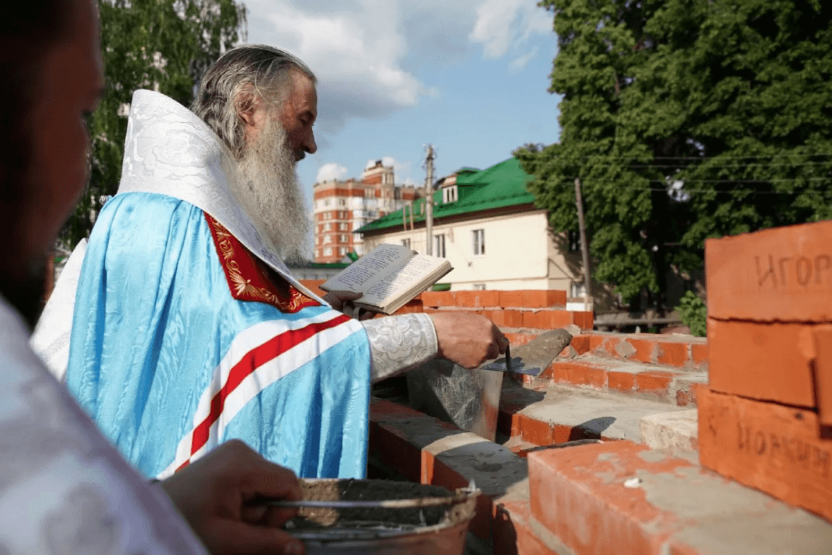 В Йошкар-Оле заложили новый домовый храм в Богородице-Сергиевском монастыре