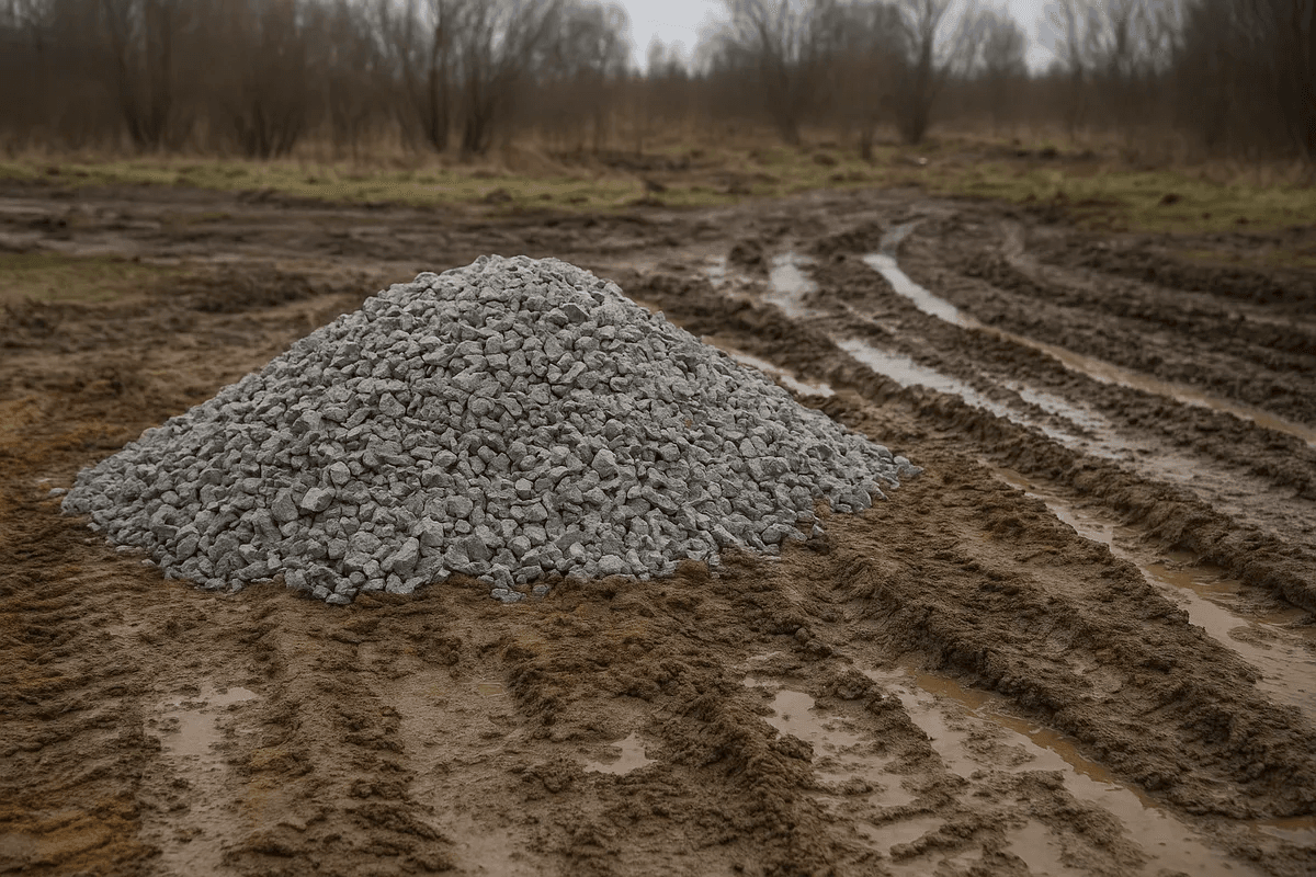 Что будет, если сыпать щебень прямо на глину — фото, расчёты и последствия