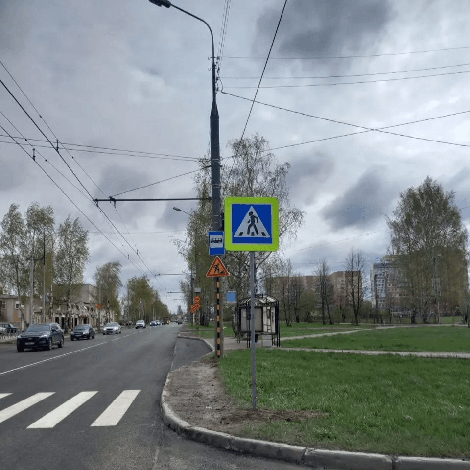 Три новых пешеходных перехода сделали в Йошкар-Оле