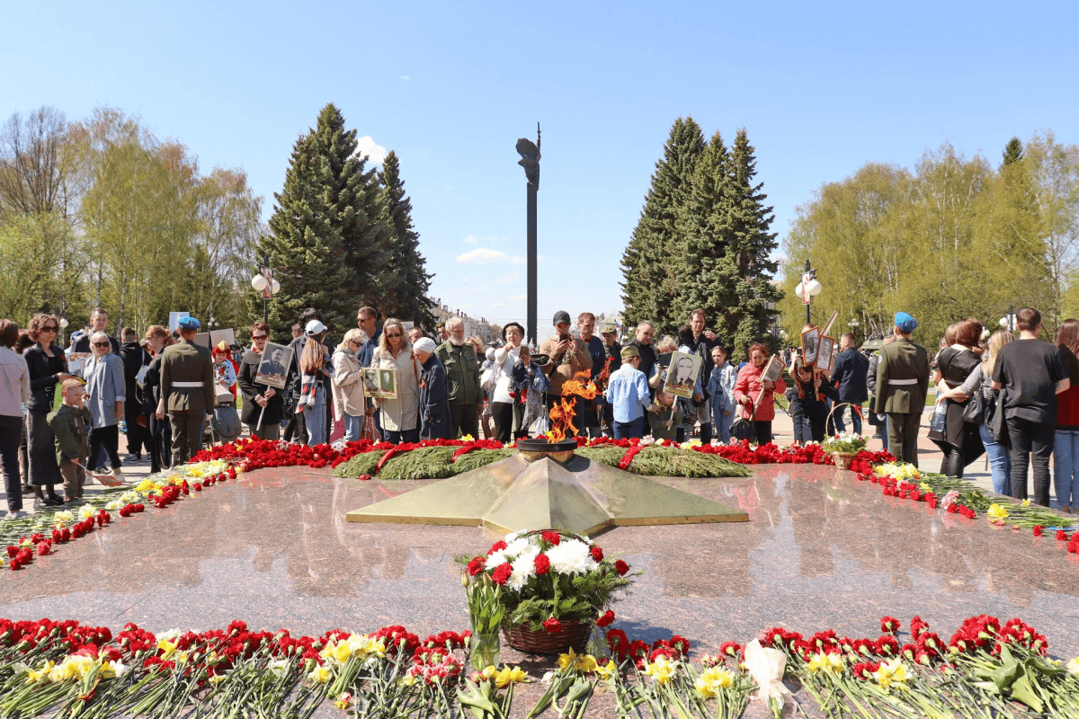 Возложения цветов, выставка техники и салют: известна программа на День Победы в Йошкар-Оле