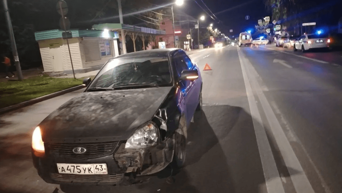 В Йошкар-Оле под колеса «Лады Приора» попала 39-летняя женщина