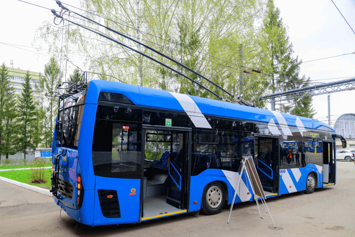 20 троллейбусов с автономным ходом закупят для Йошкар-Олы в 2025 году