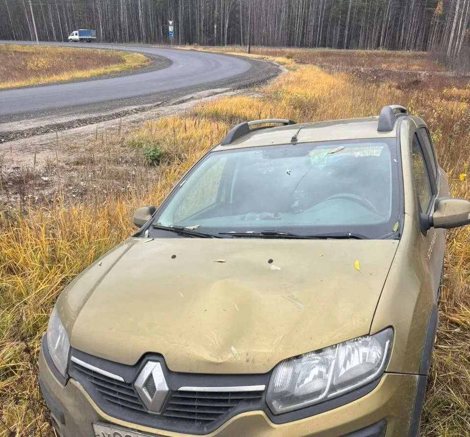 Трассу Вятка не поделили Hyundai Accent и Renault Sandero