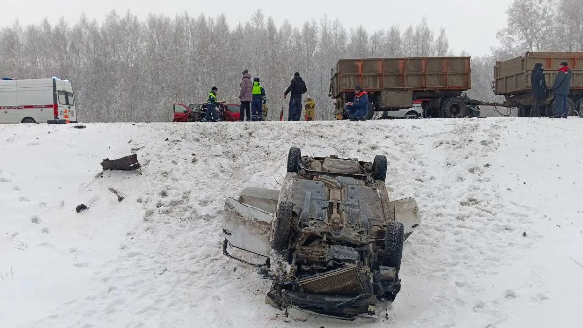 В ДТП в Горномарийском районе погибла женщина и трое человек получили травмы