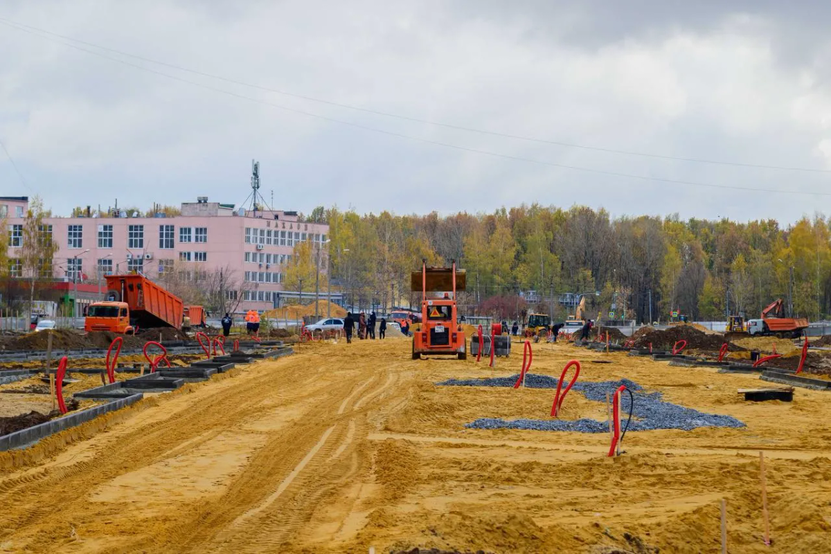 Строительство рекреационной зоны на улице Чернякова в Йошкар-Оле завершат в 2025 году