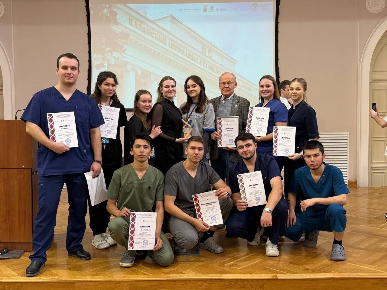 Команда Медицинского института из Марий Эл взяла призовые места на олимпиаде в Казани